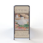 Metal A Frame Poster Display Stand With Double Sides Collapsible Constructure