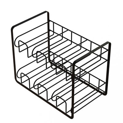 Welded 2layers Wire Food Display Stands For Tea Pack